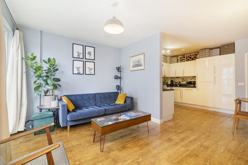 Open plan living room